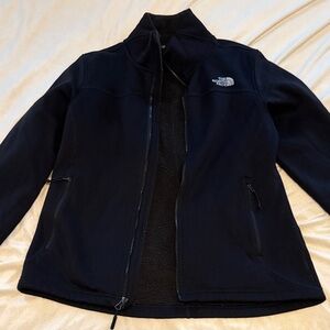 The North Face Midnight Black Softshell Jacket